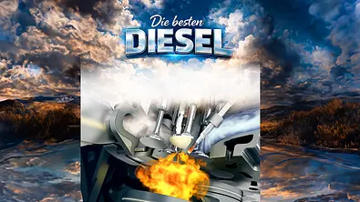 Eine Collage mit dem Schriftzug Die besten Diesel-Modelle. - Foto: Fotograf:innenteam der AUTO ZEITUNG