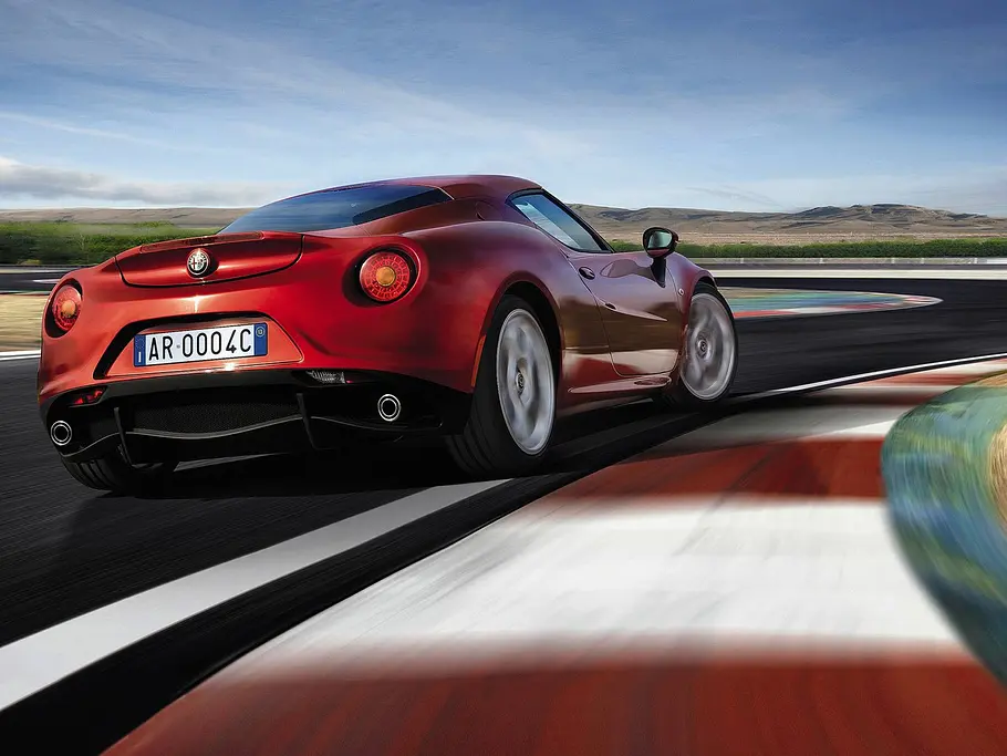 Alfa Romeo 4C Sportwagen Roadster Gewicht 1000 Kilo Leichtbau Zweisitzer Alfa Romeo 4C