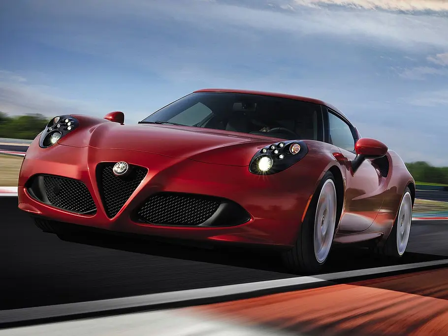 Alfa Romeo 4C Sportwagen Roadster Gewicht 1000 Kilo Leichtbau Zweisitzer Alfa Romeo 4C
