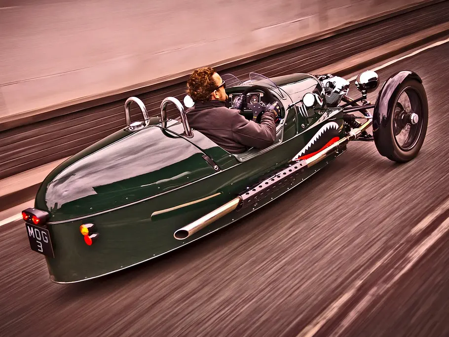 Morgan Threewheeler Sportwagen Roadster Gewicht 1000 Kilo Leichtbau Zweisitzer Morgan Threewheeler