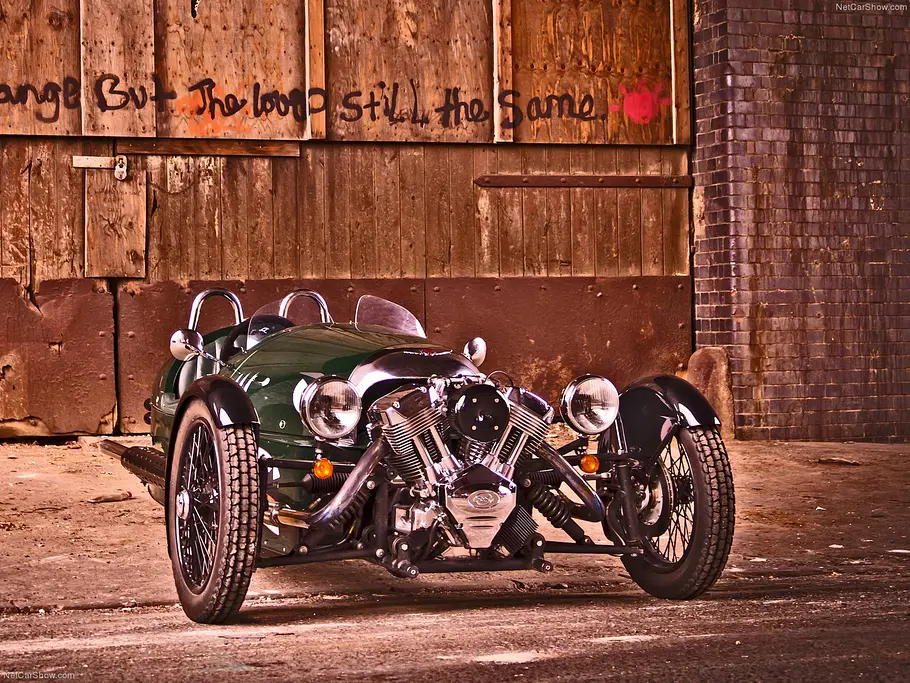 Morgan Threewheeler Sportwagen Roadster Gewicht 1000 Kilo Leichtbau Zweisitzer Morgan Threewheeler