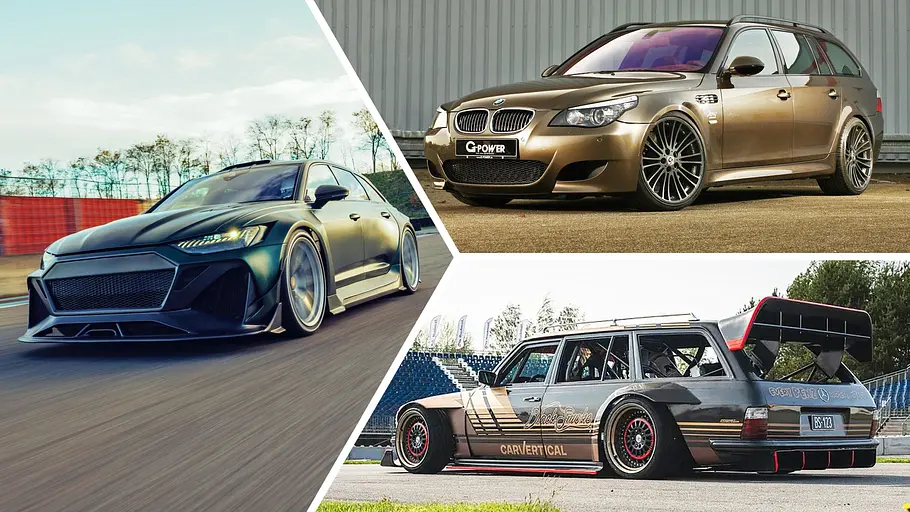 Collage mit den stärksten Tuning-Kombis
