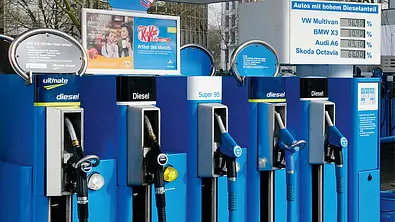 Autos mit hohem Dieselanteil - Foto: AUTO ZEITUNG