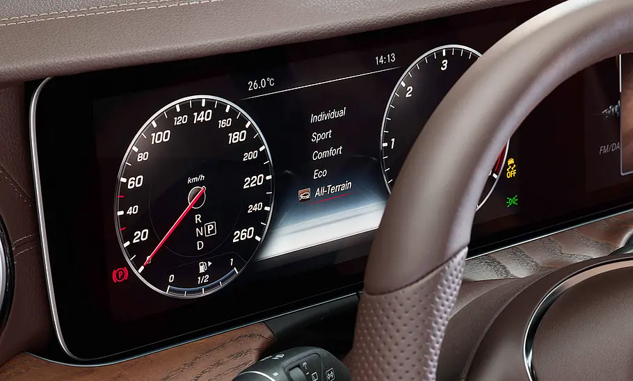 Digitales Cockpit von Mercedes