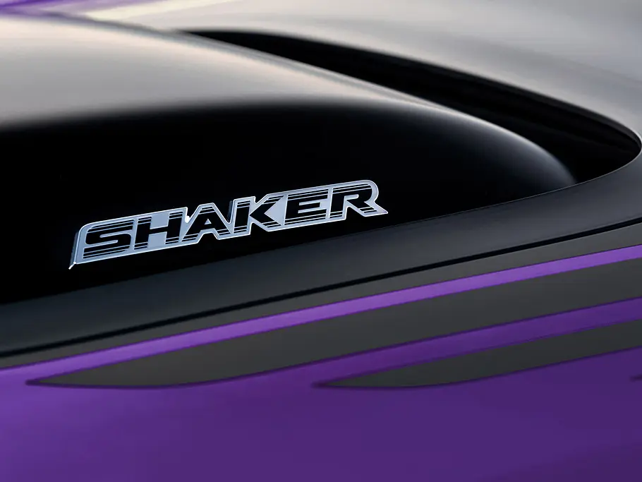 Dodge Challenger in Plum Crazy