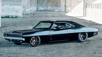 Der Speedkore Dodge Charger Hellacious stehend von schräg vorne. - Foto: Speedkore Der Speedkore Dodge Charger Hellacious stehend von schräg vorne. - Foto: Speedkore
