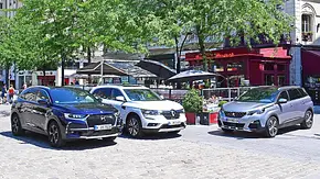DS7 Crossback/Peugeot 5008/Renault Koleos: Test - Foto: Zbigniew Mazar