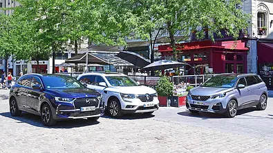 DS7 Crossback/Peugeot 5008/Renault Koleos: Test - Foto: Zbigniew Mazar