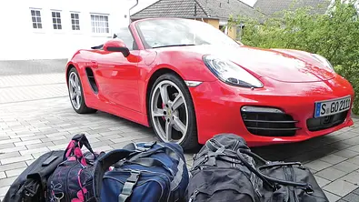 Porsche Boxster S Dauer-test Erfahrungen bericht mängel gepäck stauraum kofferraum volumen