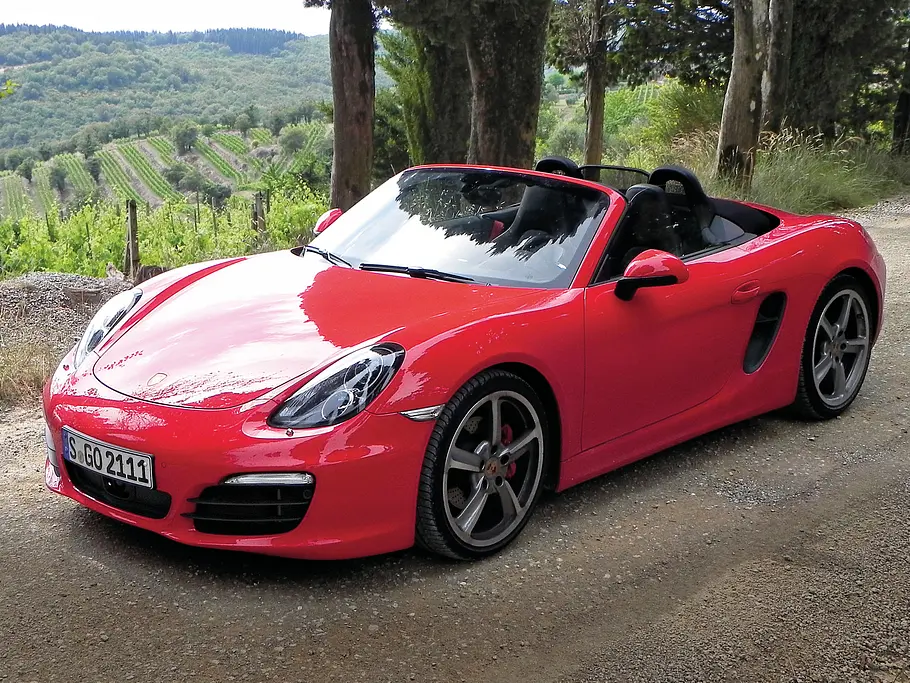 Porsche Boxster S Dauer-test Erfahrungen bericht mängel gepäck Urlaubs-auto