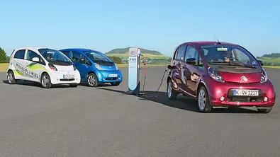Elektroautos im Reichweiten-Test
