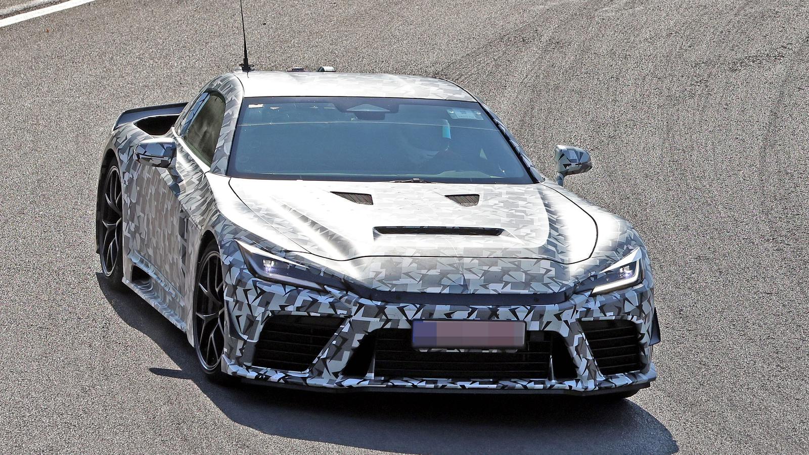 Toyota GR GT: Spotted during warm-up on the Nordschleife