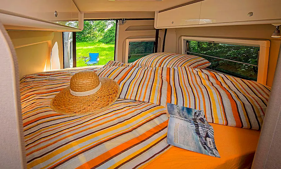 Etrusco CV 640 PB (2024); Innenansicht, Schlafzimmer
