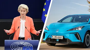Ursula von der Leyen kritisiert die chinesische Subventionspolitik - Foto: Europäische Union, Christophe Licoppe/MG