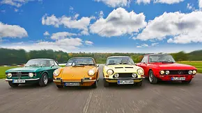 GT 1300 Junior/912/1200 S/Fulvia: Classic Cars - Foto: AUTO ZEITUNG
