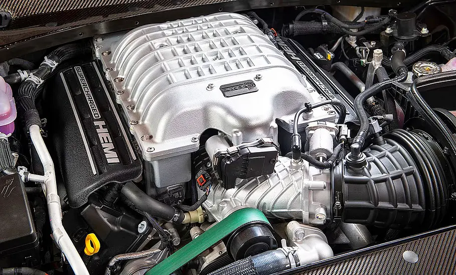Der Motor des Exomod D69 Carbon Daytona.
