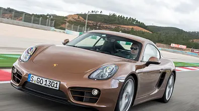 Fahrbericht Porsche Cayman 2013 Mittelmotor-Sportwagen Sechszylinder Front