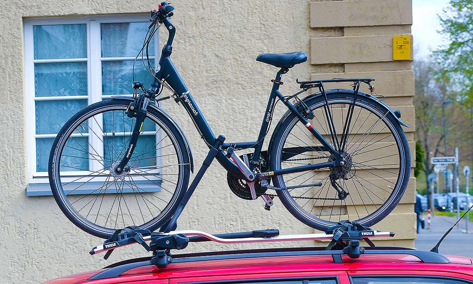 Schone Fahrrad Dachtrager E Bikes Bild