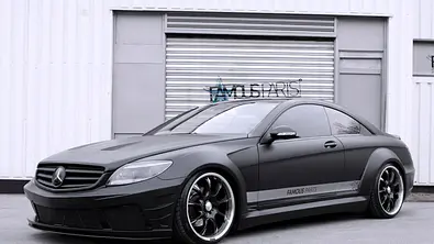 Mercedes CL 500 Black Matte Edition Tuning Famous Parts Bodykit Prior Design