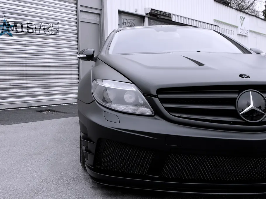 Mercedes CL 500 Black Matte Edition Tuning Famous Parts Bodykit Prior Design