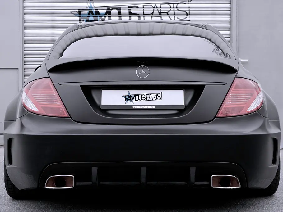 Mercedes CL 500 Black Matte Edition Tuning Famous Parts Bodykit Prior Design