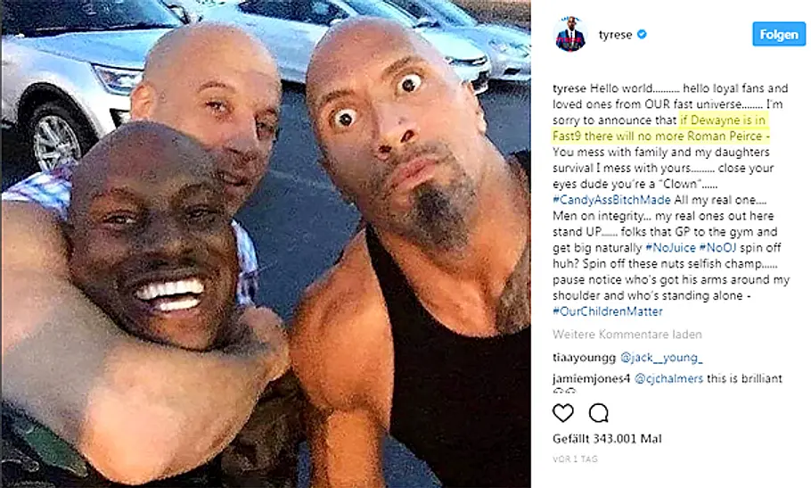The Fast and the Furious 9