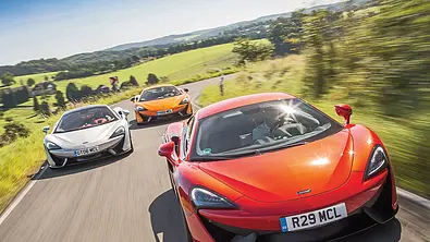 McLaren 540C, 570S und 570GT - Foto: Aleksander Perkovic