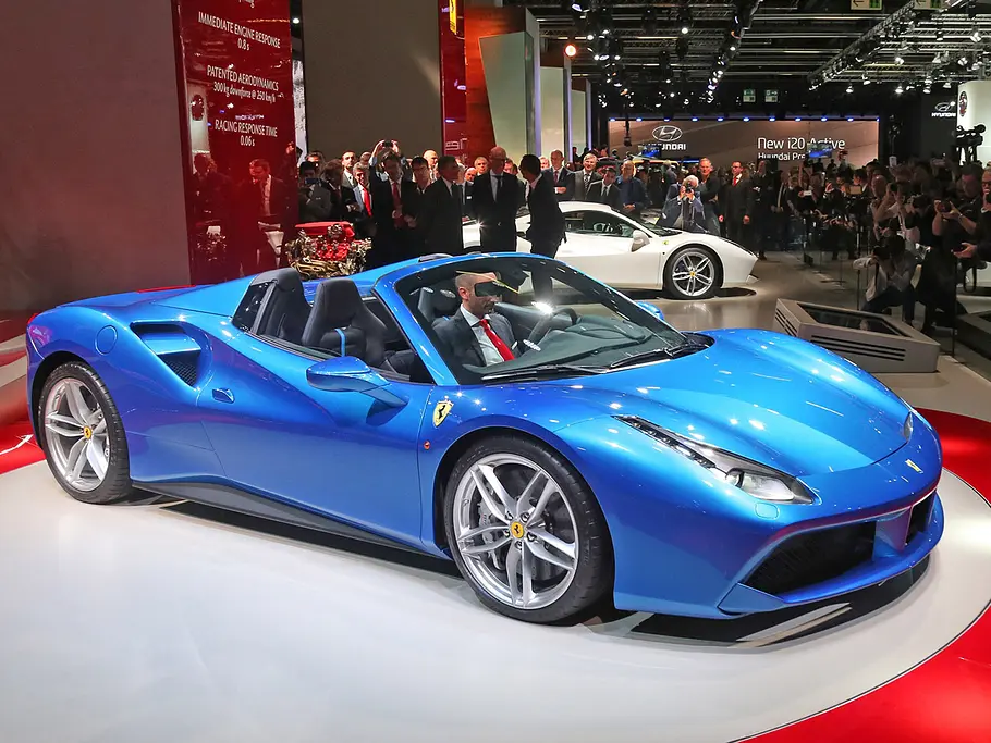 Ferrari 488 Spider Vergleich