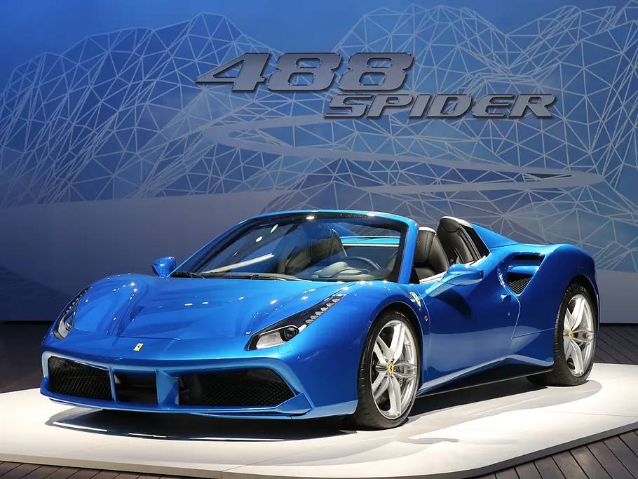 Ferrari 488 Spider Vergleich