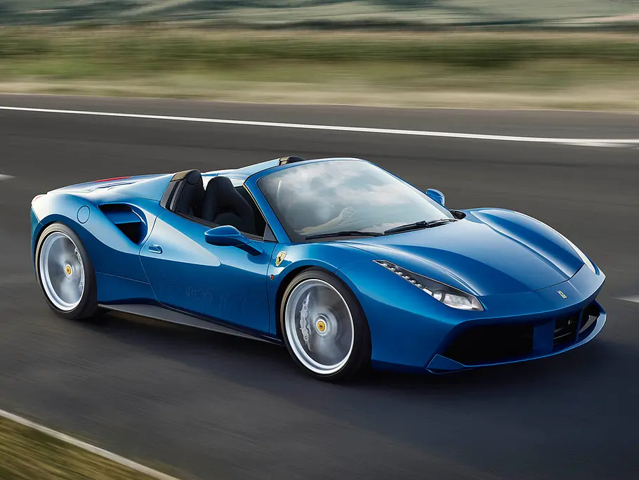 Ferrari 488 Spider Vergleich