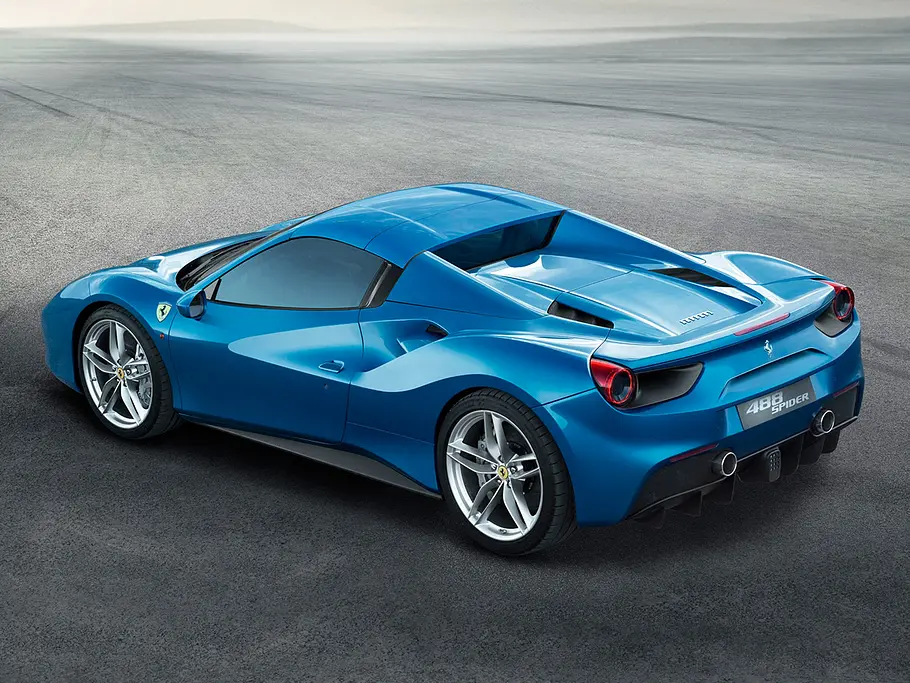 Ferrari 488 Spider Vergleich