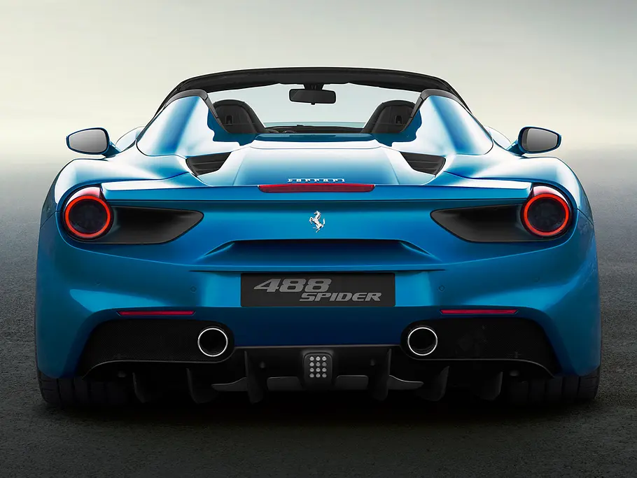 Ferrari 488 Spider Vergleich