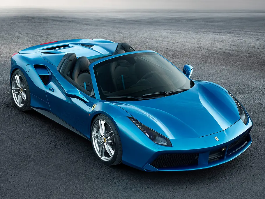 Ferrari 488 Spider Vergleich