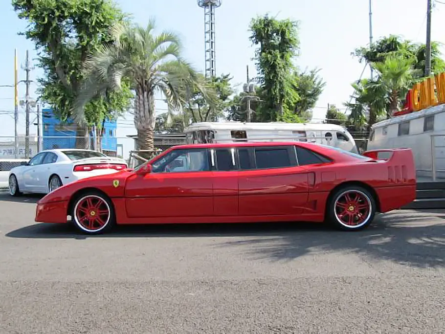 ferrari f40 replica limousine japan