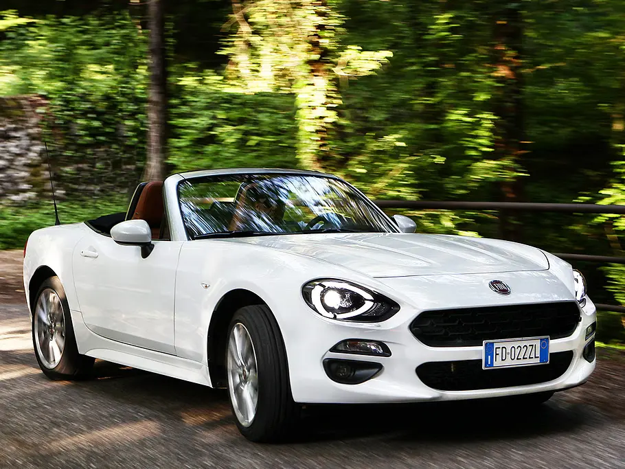 Fahrspaß im neuen 124 Spider Fahrspaß im neuen 124 Spider