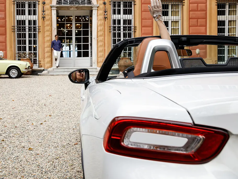 Fahrspaß im neuen 124 Spider Fahrspaß im neuen 124 Spider