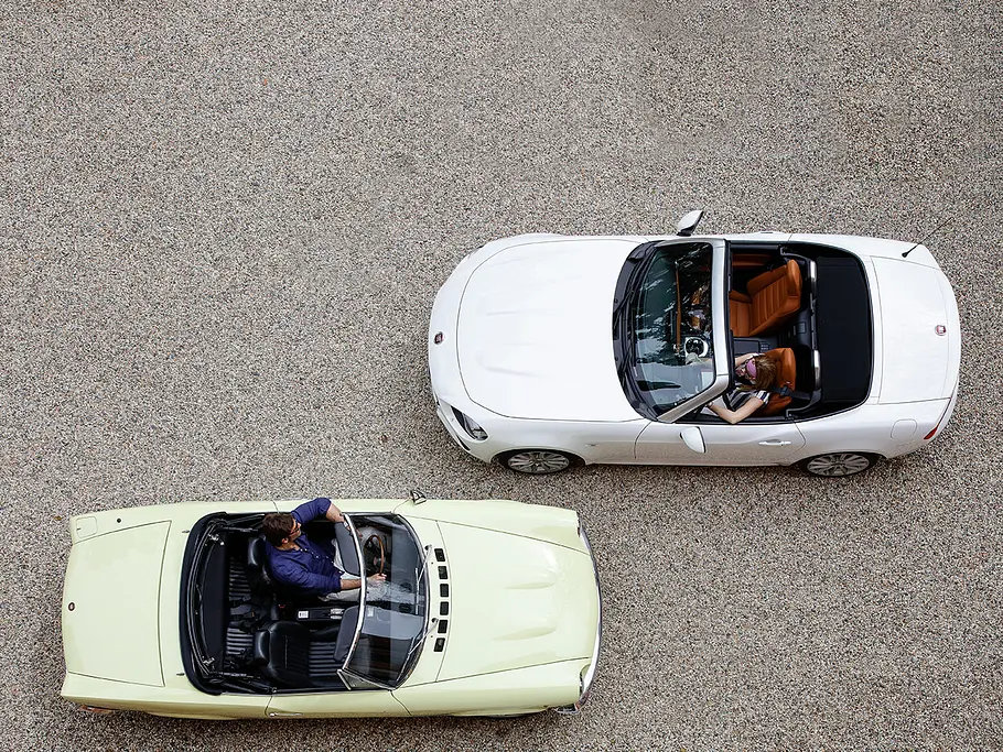 Fahrspaß im neuen 124 Spider Fahrspaß im neuen 124 Spider
