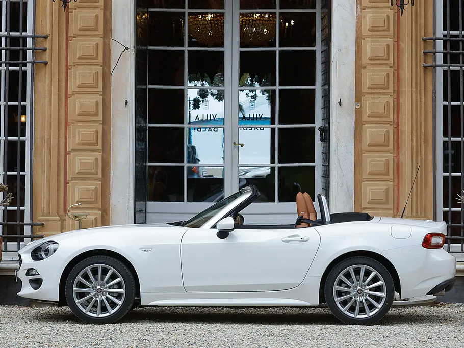 Fahrspaß im neuen 124 Spider Fahrspaß im neuen 124 Spider
