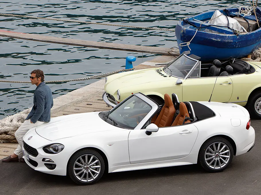 Fahrspaß im neuen 124 Spider Fahrspaß im neuen 124 Spider