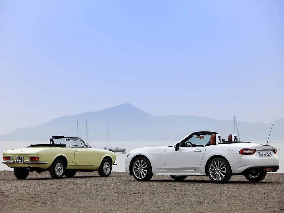 Fahrspaß im neuen 124 Spider Fahrspaß im neuen 124 Spider