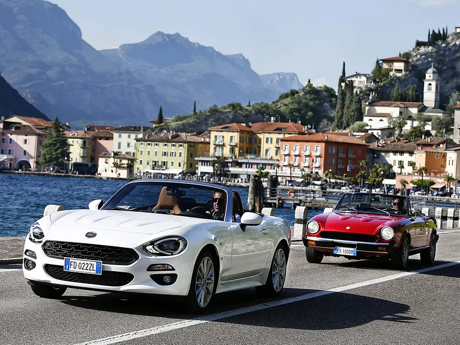 Fahrspaß im neuen 124 Spider Fahrspaß im neuen 124 Spider