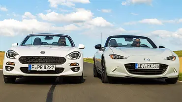 Mazda MX-5 Skyactiv-G 131/Fiat 124 Spider 1.4 MultiAir Turbo - Foto: Frank Ratering Mazda MX-5 Skyactiv-G 131/Fiat 124 Spider 1.4 MultiAir Turbo - Foto: Frank Ratering