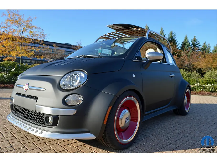 Fiat 500 Beach Cruiser Fiat 500c Beach Cruiser, Mopar, Tuning, SEMA