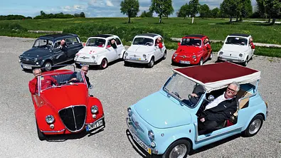 Fiat 500 Abarth/Vignale/Giardiniera: Classic Cars - Foto: AUTO ZEITUNG