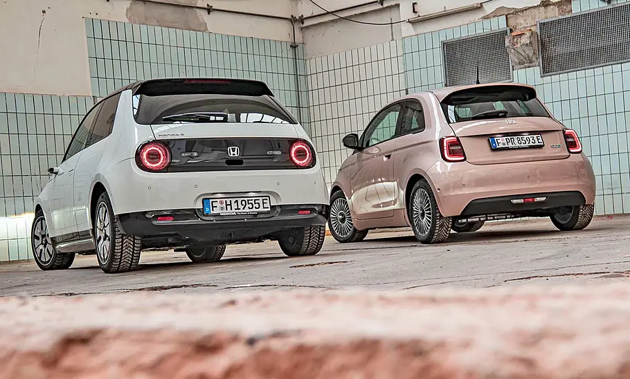 Honda e/Fiat 500e