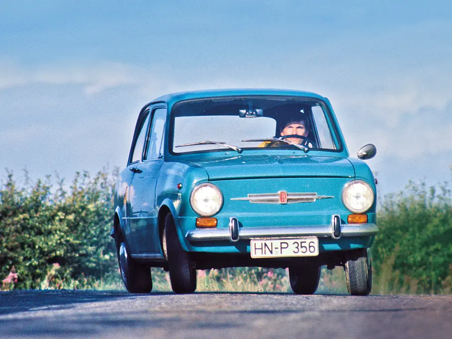 Fiat 850 Jubiläum Bilder technische Daten