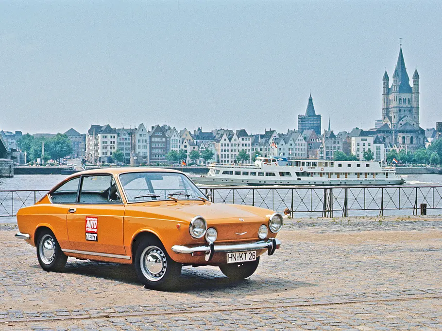 Fiat 850 Sport Coupe Jubiläum Bilder technische Daten