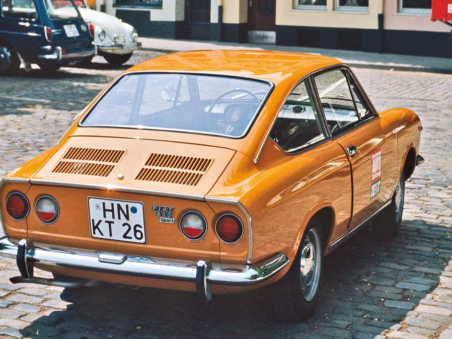 Fiat 850 Sport Coupe Jubiläum Bilder technische Daten