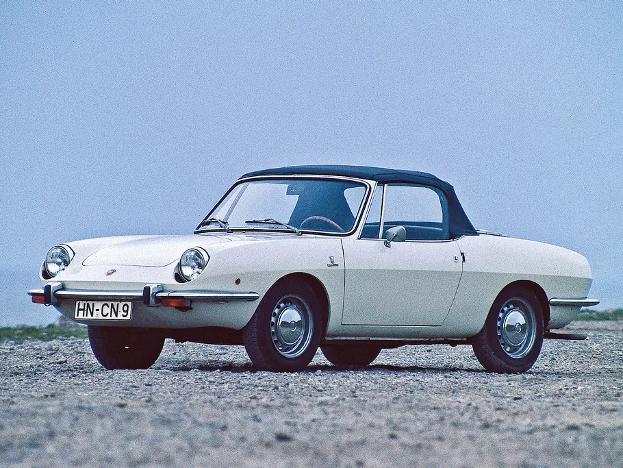 Fiat 850 Sport Spider Jubiläum Bilder technische Daten