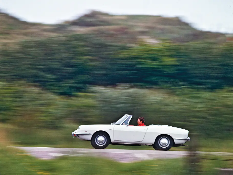 Fiat 850 Sport Spider Jubiläum Bilder technische Daten